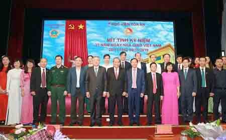 Học viện Tòa án phải trở thành cơ sở đào tạo, nghiên cứu có chất lượng, uy tín - ảnh 2